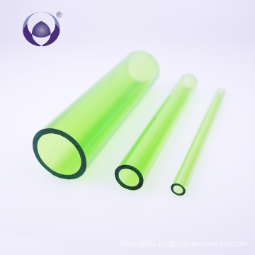 TYGLASS Low price Wholesale Quality assurance Milky TY-Green  borosilicate colored glass tubing